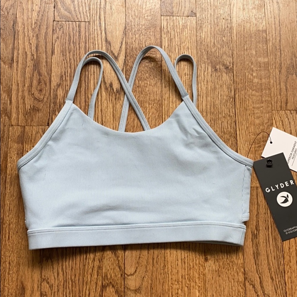 ❌SOLD❌Glider ‘outline bra’ in Mist stripe
